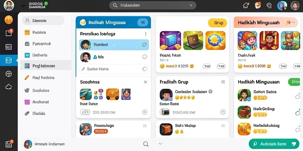 Tampilan menawan dari permainan slot di BUGISTOTO.