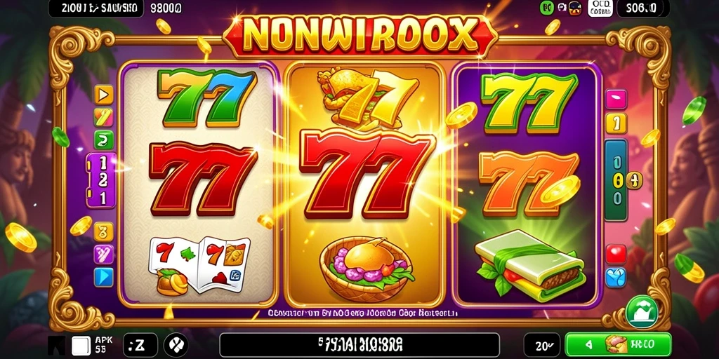 Tampilan menarik dengan berbagai tema slot.