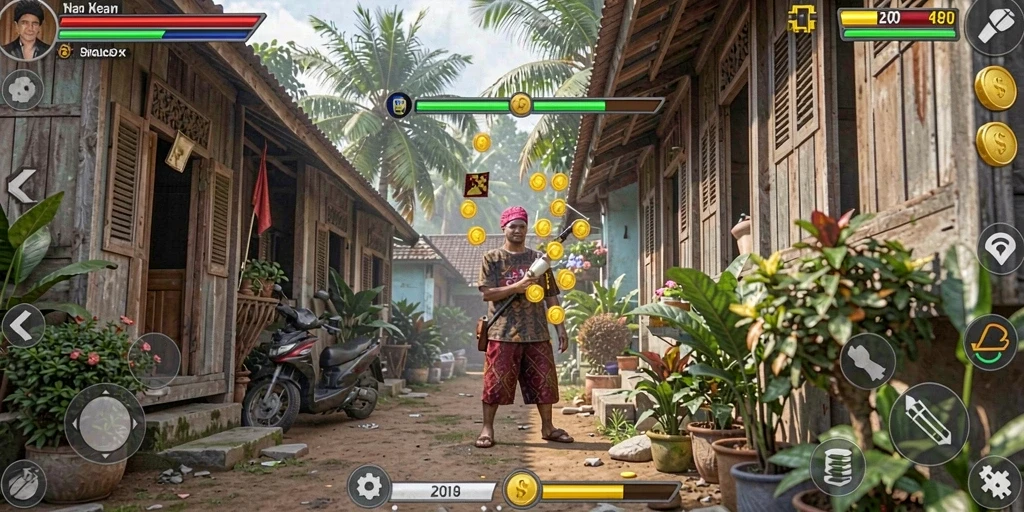Tampilan utama game PANGLIMA77 yang menarik.