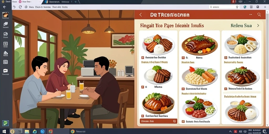 Tampilan awal PESONA77 yang menarik dan informatif.