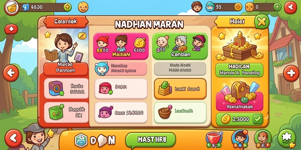 Tampilan antarmuka yang menarik dan mudah dipahami.