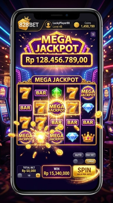 Cuplikan layar menu unduhan 828bet untuk perangkat Android